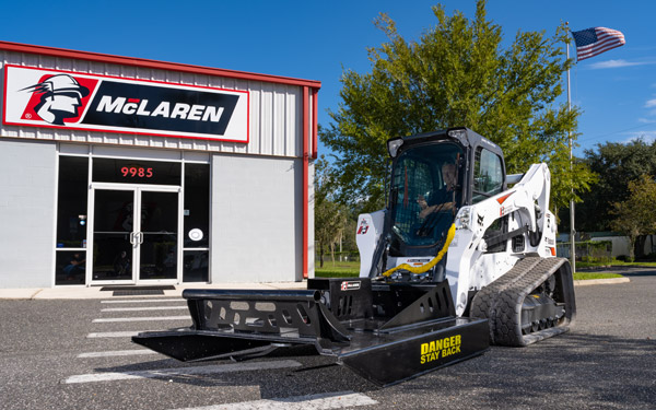 brush cutter for skid steer